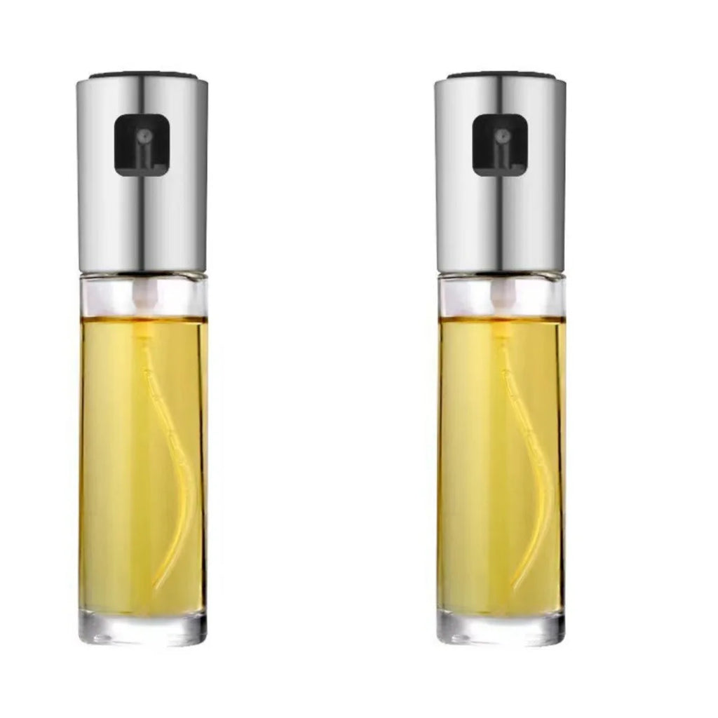 Glass Oil Sprayer Bottle for Air Fryer Cooking - Refillable Olive Oil Mister for Salads & BBQ