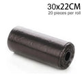 Car Trash Can with Lid - Leak-Proof Mini Bin, Includes 60 Trash Bags