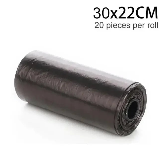 Car Trash Can with Lid - Leak-Proof Mini Bin, Includes 60 Trash Bags