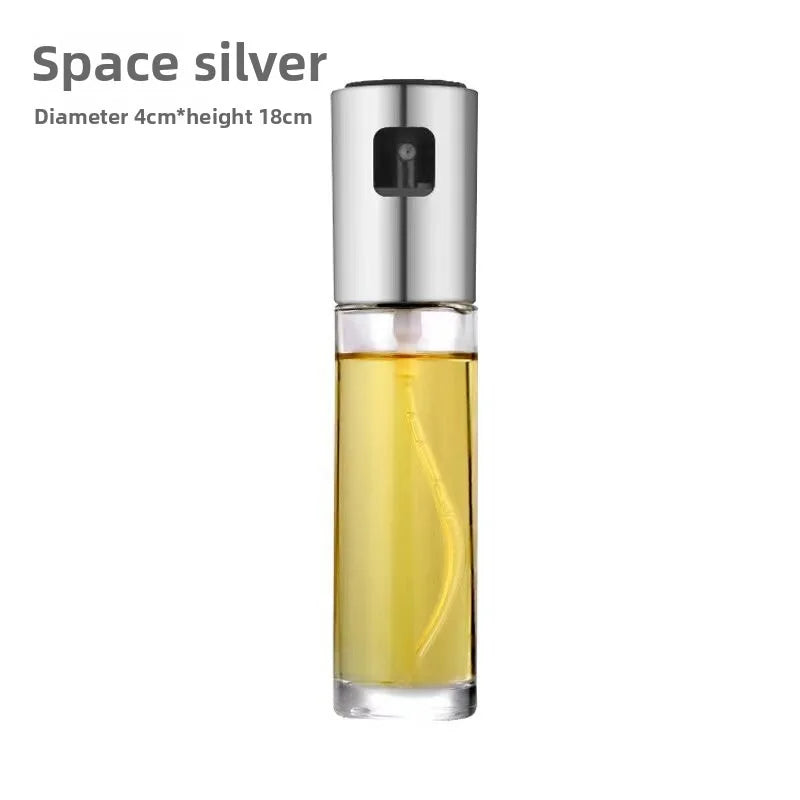 Glass Oil Sprayer Bottle for Air Fryer Cooking - Refillable Olive Oil Mister for Salads & BBQ
