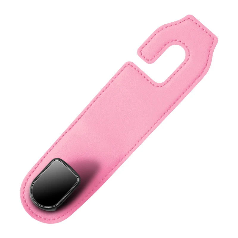 Car Headrest Hooks - Soft Wear-Resistant Hanging Hooks for Back Seat Bags, Coats & Groceries