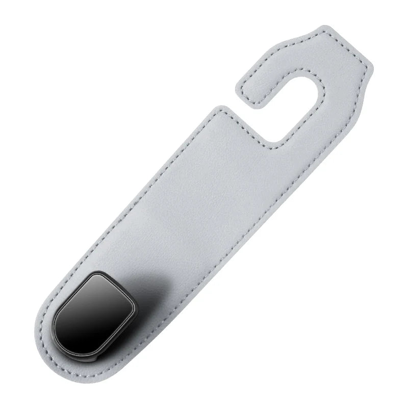 Car Headrest Hooks - Soft Wear-Resistant Hanging Hooks for Back Seat Bags, Coats & Groceries