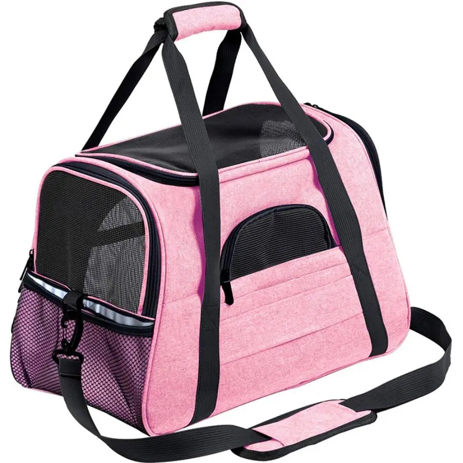 Airline-Approved Pet Carrier Bag - Soft-Sided Travel Carrier for Cats & Dogs Up to 20 lbs