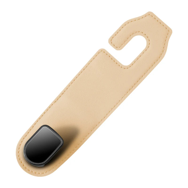 Car Headrest Hooks - Soft Wear-Resistant Hanging Hooks for Back Seat Bags, Coats & Groceries