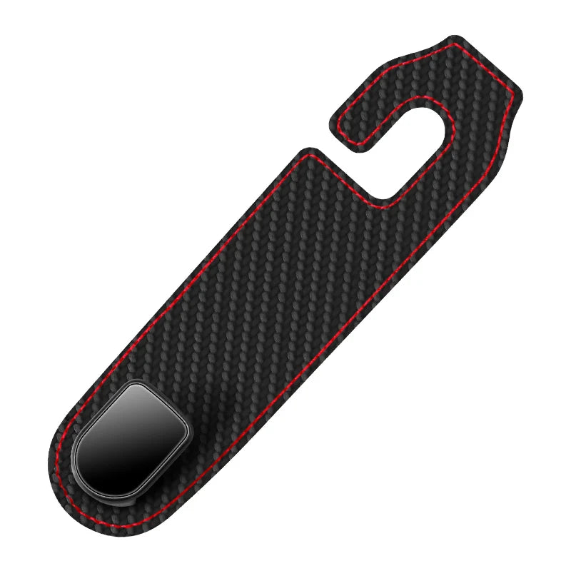 Car Headrest Hooks - Soft Wear-Resistant Hanging Hooks for Back Seat Bags, Coats & Groceries