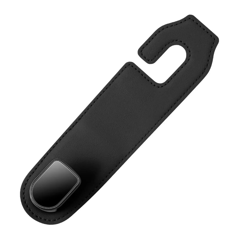 Car Headrest Hooks - Soft Wear-Resistant Hanging Hooks for Back Seat Bags, Coats & Groceries