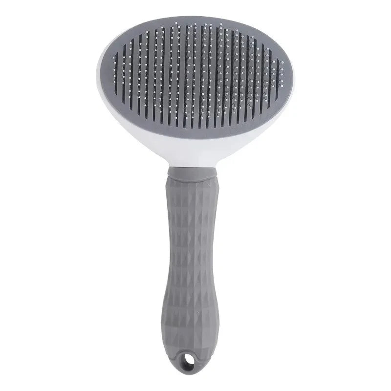 Self-Cleaning Pet Grooming Brush - Deshedding & Dematting Tool for Dogs & Cats